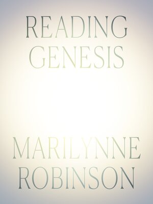 cover image of Reading Genesis
